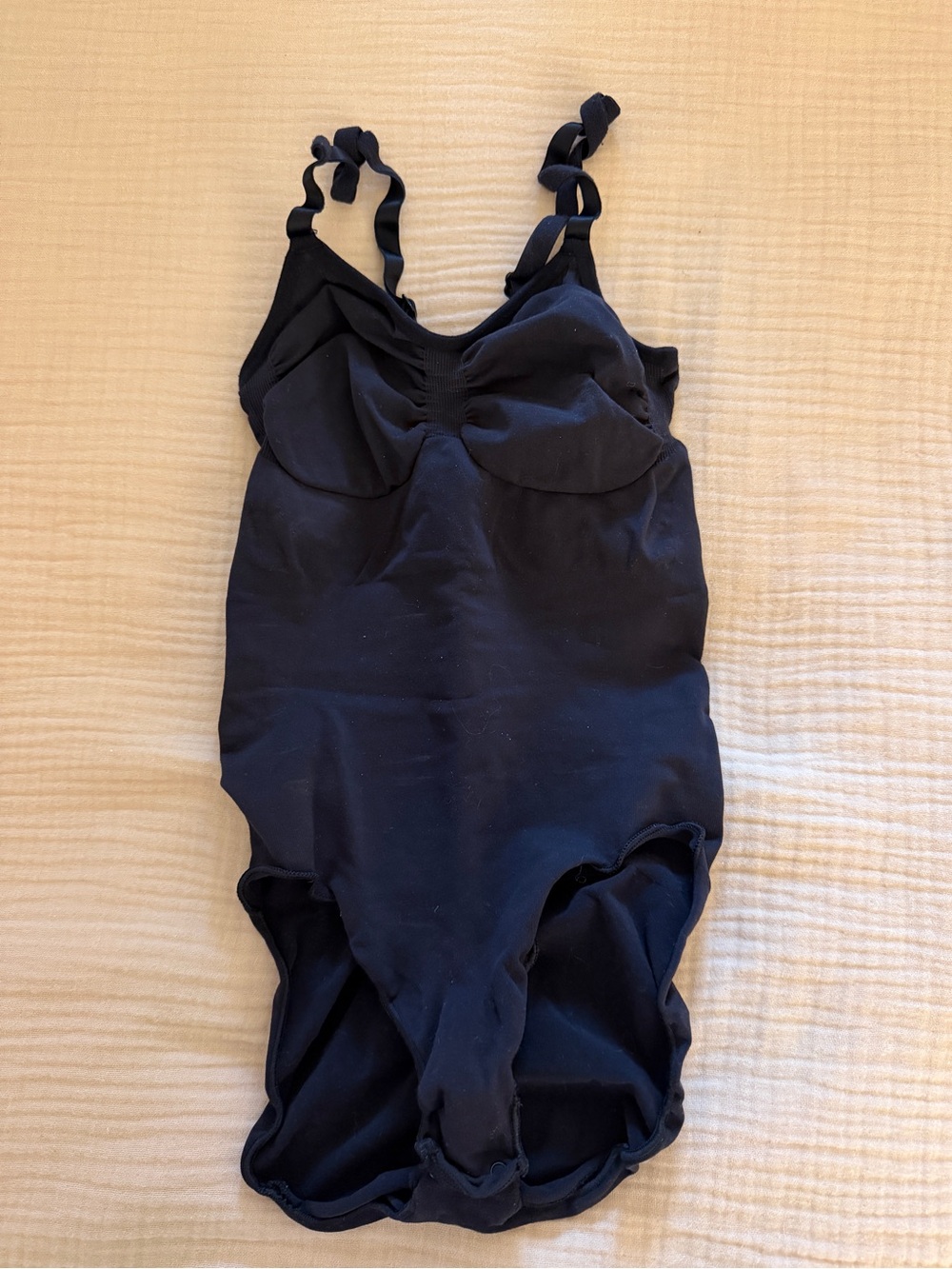 Skims Black One-Piece Bodysuit